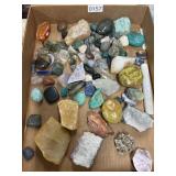 Polished and Raw Stones