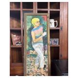 16x51 MCM Figurative Painting