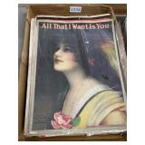 Vintage Sheet Music Collection