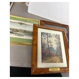 3 Framed Artworks