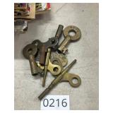 Brass and Steel Keys