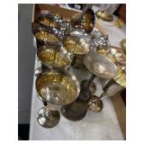 Silver-Plated Goblets and Bowls