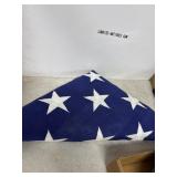 Folded American Flag Display Piece