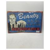 16-Inch Decorative Beerholder Sign