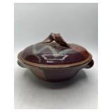 Handcrafted Ceramic Lidded Bowl