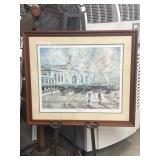 Framed Print of Union Station, Circa 1900