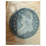 1830 Capped Bust Half Dollar