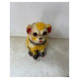 1920s-1930s Carnival Chalkware Dog Bank