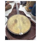 Bruno & Sons 4-String Banjo with Case