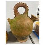 Terracotta Clay Water Jug, 14' Height