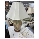Hand-Painted Floral Table Lamp