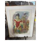 Framed Artwork by N. Akovsky