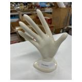 Ceramic 10-Inch Ring Display Hand