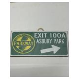 Garden State Parkway Sign Replica