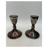 Duchin Creation Sterling Candlesticks