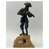 Isaac Jehudael Sterling Fiddler Sculpture