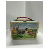Thermos Metal Lunch Box with Red Handle