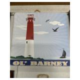 Decorative Wooden Plaque Featuring Ol' Barney
