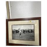 Framed 1927 Golf Print With Bobby Jones