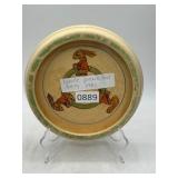 Decorative Ceramic Bowl with Rabbit Motif