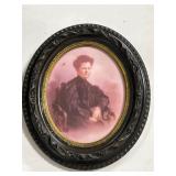 15' Oval Framed Portrait Photograph