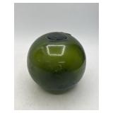 Green Glass Fishing Float Sphere