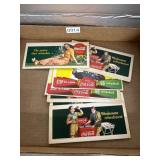 1941 Coca-Cola Advertising Cards Lot