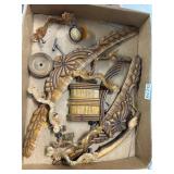 Wood and Resin Hardware Pieces