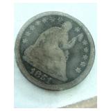 1851 U.S. Liberty Seated Half Dime
