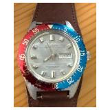 Endina Wristwatch With Two-Tone Bezel