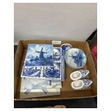 Dutch Delftware Tiles and Decorative Items