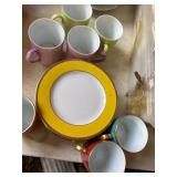 Legle Limoges France Plates and Cups Set