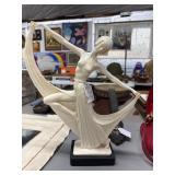 Amedeo Santini Art Deco Dancing Sculpture