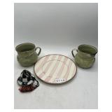 4-Piece Mackenzie-Childs Ceramic Lot