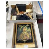 Religious Memorabilia and Framed Prints