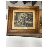 Three Framed Farmhouse Artwork Pieces
