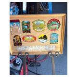 Framed 1958-1961 Travel Memorabilia Display