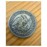 1854-O Seated Liberty Half Dollar