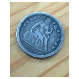 1856 Seated Liberty Silver Dime