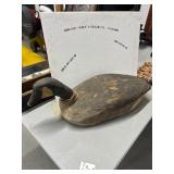 Handmade Canvas Goose Decoy
