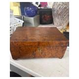 Wooden Jewelry Box With Key Lock