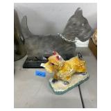 2 Piece Lot of Dog Figurines