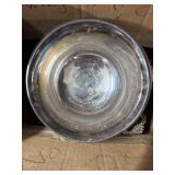 Silver-Plated Bowl and Tray Lot