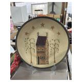 Hand-Painted 12' Decorative Plate