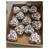 10 Limoges Hand-Painted Boxes