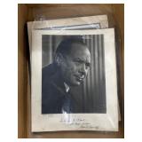 Autographed Black-and-White Photographs