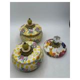 MacKenzie-Childs Ceramic 3-Piece Lot
