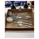 Silver-Plated Flatware and Utensils