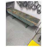 Rustic Wooden Bench, 12x60