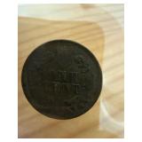 1901 Indian Head One-Cent Coin